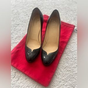 Christian Louboutin patent leather heels